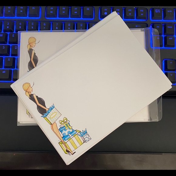 New Brittany Fuson Pregnancy Maternity Notecards - Picture 1 of 1